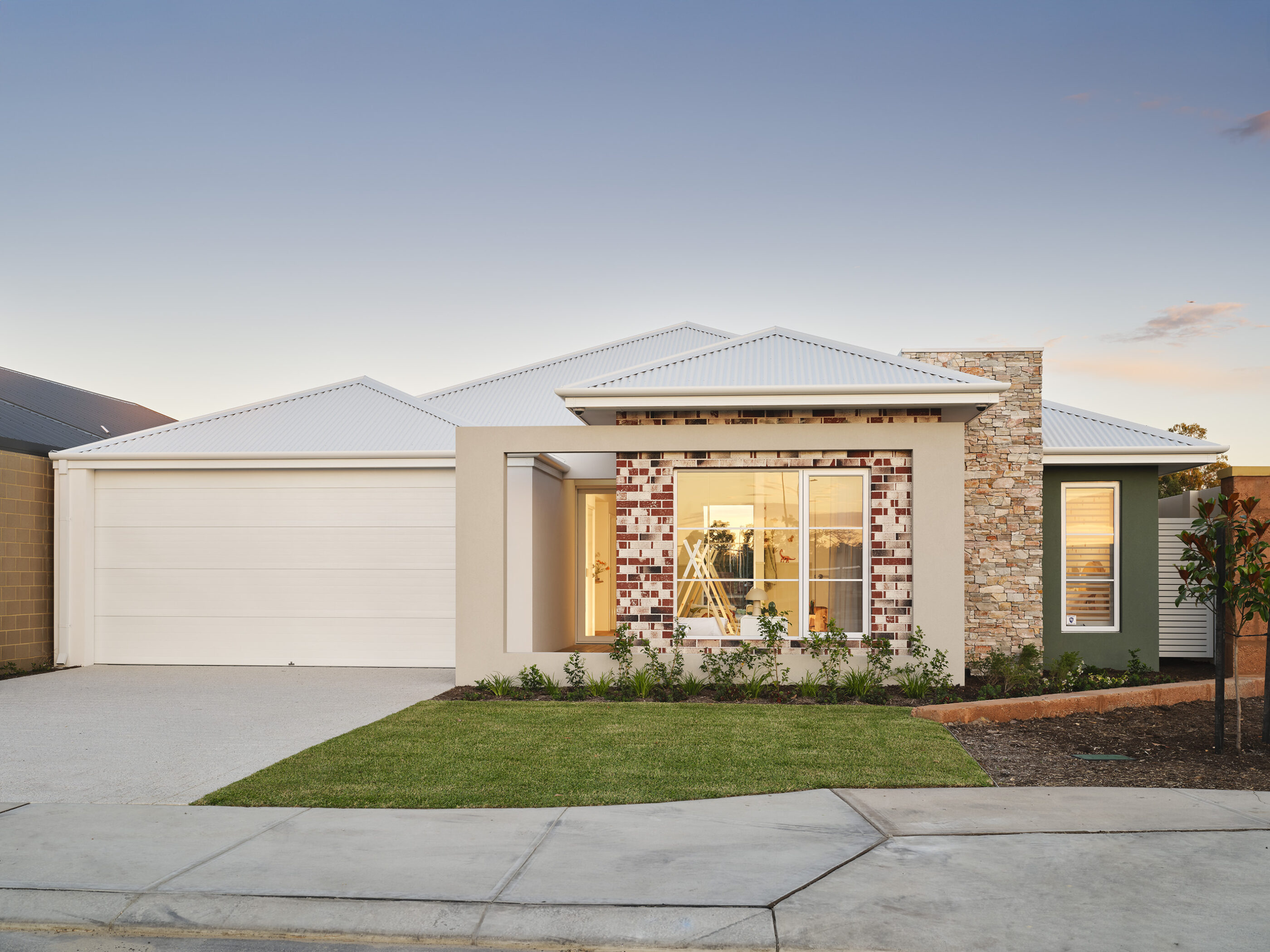 The Glendale display home located in Henley Brook WA