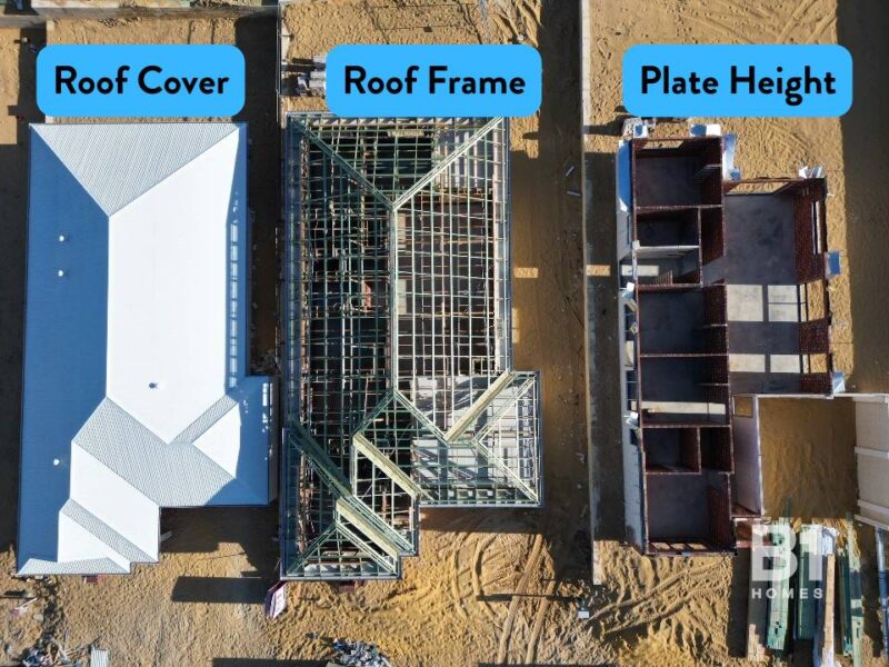 Plate Height, Roof Frame and Roof Cover